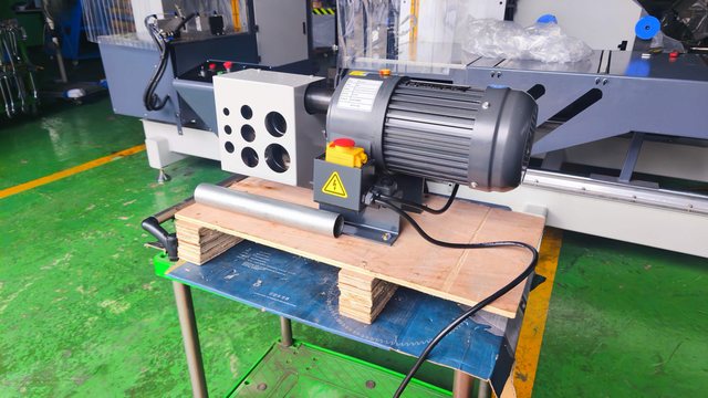 380V 삼상 모터식 R 노칭기 WTM-MNR1-380V, 출고 전 시운전