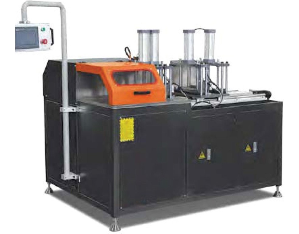 WTMZ-CNC-450(500) 코너 연결재 CNC 자동연속 절단기 (볼스크류 이송)