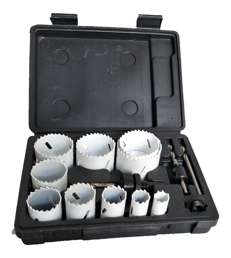 바이메탈 홀쏘 14PC — 3/4in ~ 2-1/2in