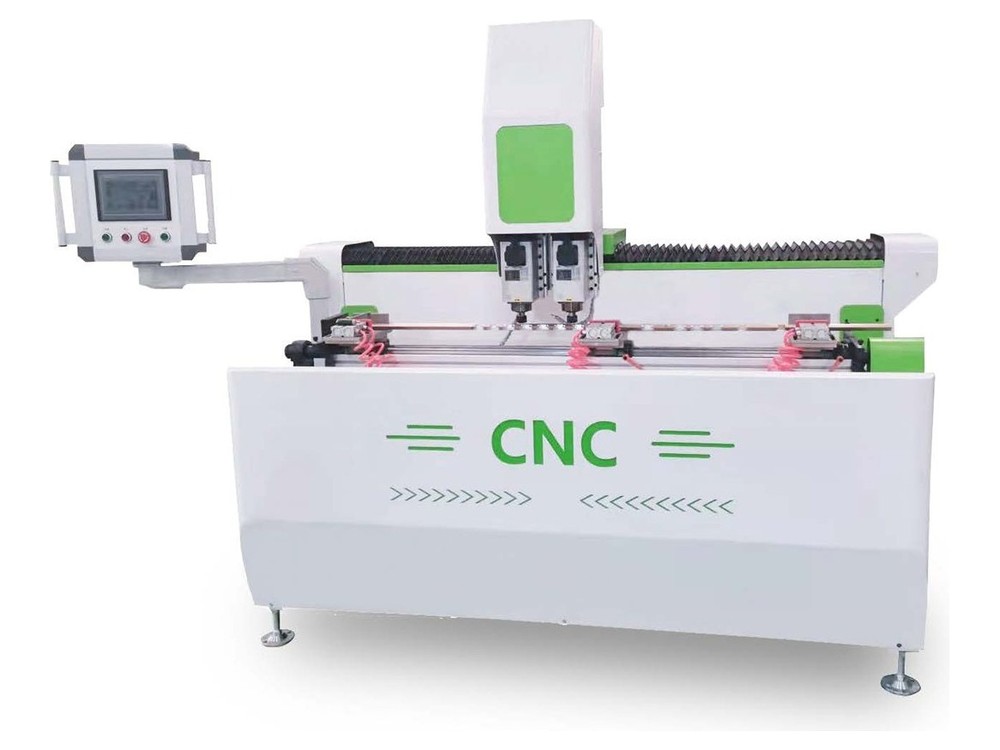 2헤드 경첩가공 CNC 루터 가공기 WTMM-CNC-C800