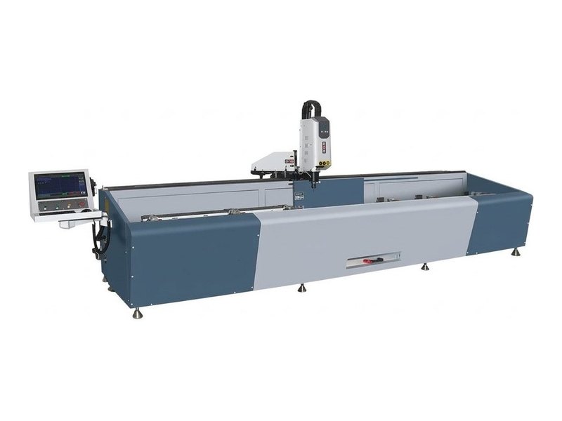 WTMM-CNC-6000AB — 6,000mm 베드 AB 2구역 · 클램프 8세트