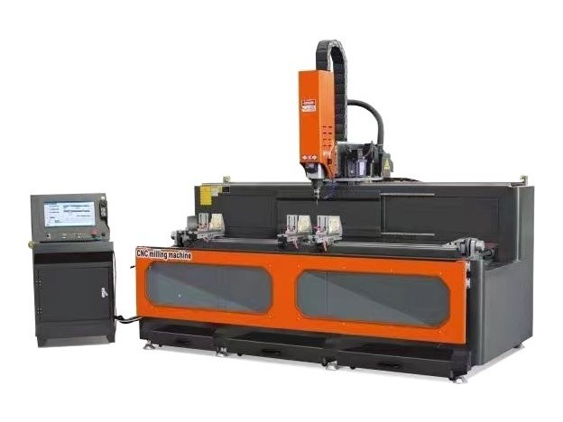 툴교환 작업대 회전형 CNC 루터 머신 WTMM-CNC-TC-2400