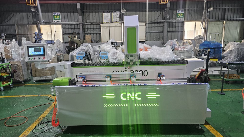 기계 정면