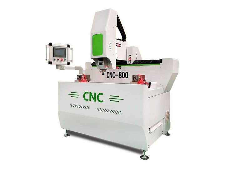 CNC 루터가공기 WTM-CNC-800 PJ창호 멀티손잡이 프로그램 입력 및 가공 시운전 — WTMM-CNC-800 · 창호종합기계 유튜브