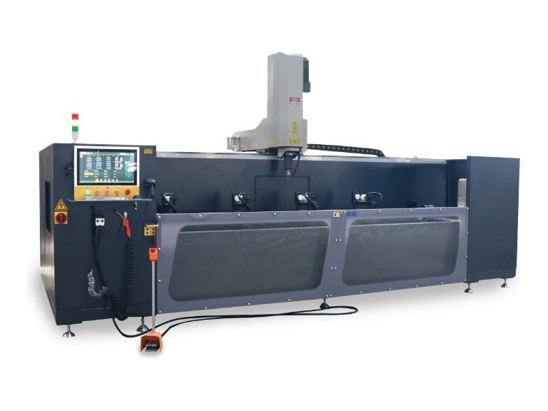 4축 자동 공구교환 CNC 루터 가공기 WTMD-CNC-4AXIS-8